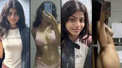 Beautiful Sexy Teen Slim Babe Showing Viral Video