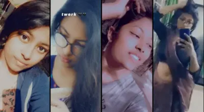 Desi College Girlfriend Rubbing her Boobs Nude Viral Video