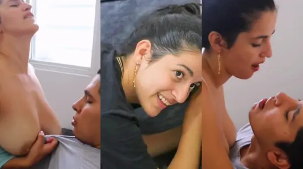 Horny Young Babe Giving Blowjob and Fucking Viral Video