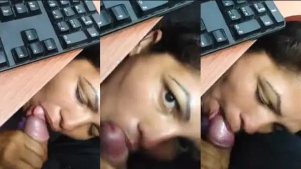 Secretary Giving Blowjob In Office Boss Viral Video