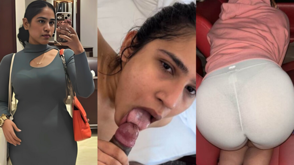 Sri Lankan Wife Blowjob Fucking in Doggy Missionary Viral Video